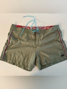 Athleta Board Shorts Green Size 12 (fits like a 10)